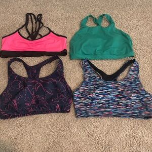 4 Sports Bra Bundle L
